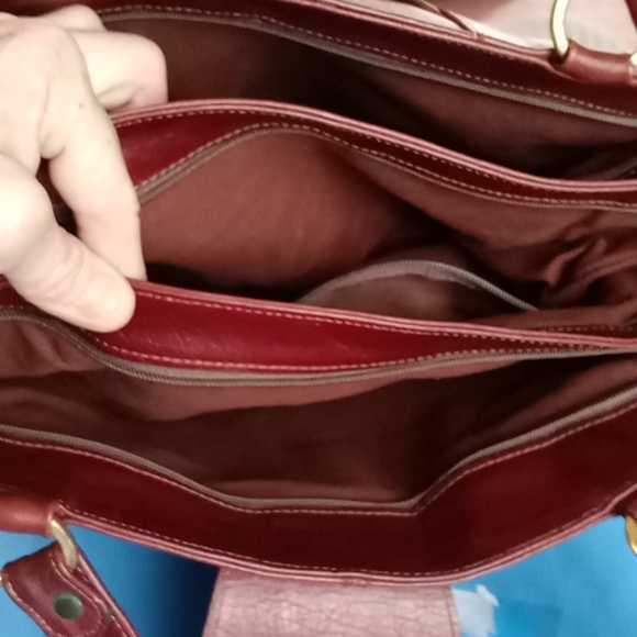 Vintage Joop brown leather bag - Picture 7 of 13